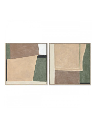 Пластно Home ESPRIT полистирен Пластно 80 x 3,8 x 80 cm