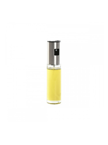 Солница Home ESPRIT Прозрачен Неръждаема стомана Кристал 100 ml 4 x 4 x 18,3 cm