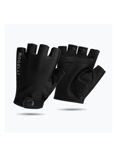 Rogelli Core Jr детски ръкавици за колоездене черни