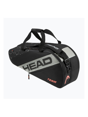 Чанта за тенис на ракети HEAD Team M черна/керамична