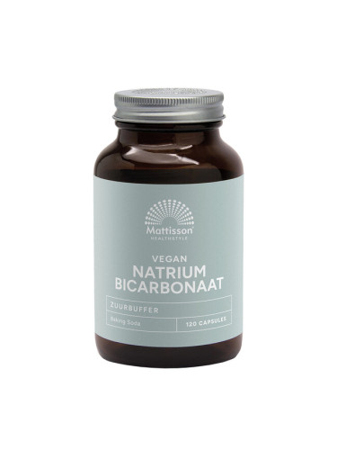 Натриев бикарбонат 120 капсули | Mattisson Healthstyle