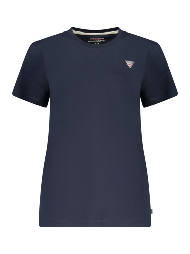 Дамска тениска с къс ръкав Guess Jeans, синя