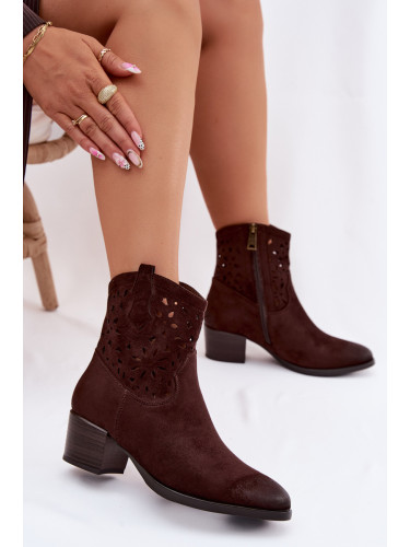 Дамски боти до глезена Vinceza