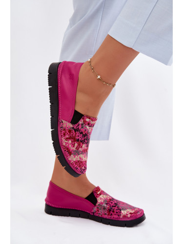 Дамски кожени обувки без връзки Maciejka