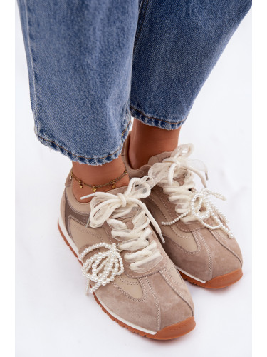 Кожени велурени маратонки Big Star