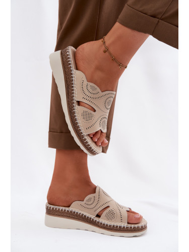 Дамски сандали на платформа S. BarSki