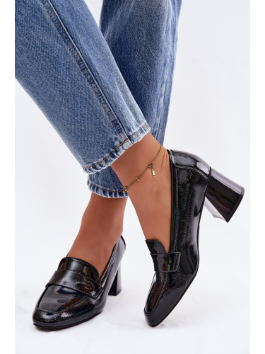 Кожени обувки с токчета Vinceza