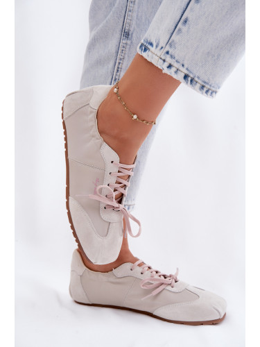 Дамски велурени ниски маратонки Big Star