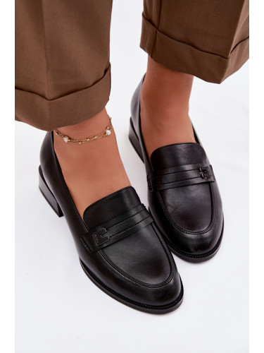 Дамски мокасини с блоков ток Vinceza