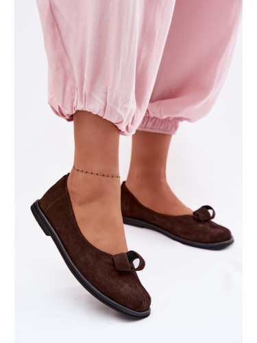 Дамски велурени мокасини Zazoo 379