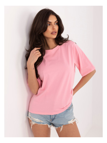 Светлорозова дамска тениска