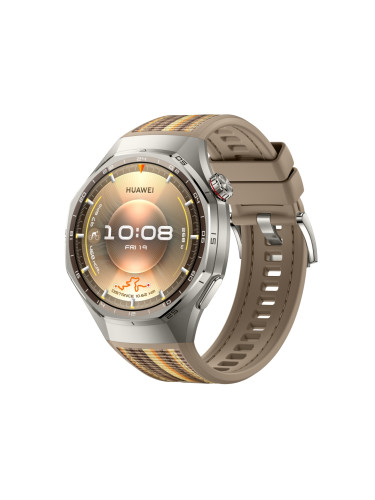 Huawei Watch GT 6 Pro ATM-B29W 46mm - Titanium Case with Brown Composite Woven Strap