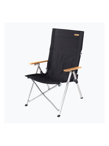 Туристически стол Naturehike Deck Chair black