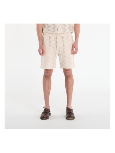 Къси панталони Guess Jeans Lattice Knit Short Light Oak M