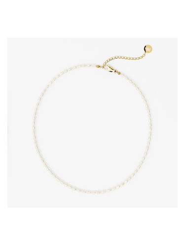 Огърлица FURIOSA® Pearl Siren Necklace - 39+5 cm Gold Universal