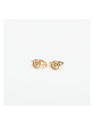 Обеци GUESS Tiny Pearly Yellow Gold Universal