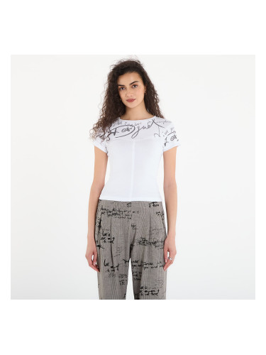 Тениска Desigual Ts Helsinki T-Shirt White L