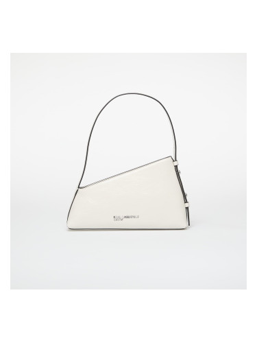 Karl Lagerfeld Jeans Geo Lthr Shoulderbag Shiny Off White Universal