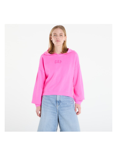 Суитшърт GAP V-Gap Mini Arch Pullover Pink L