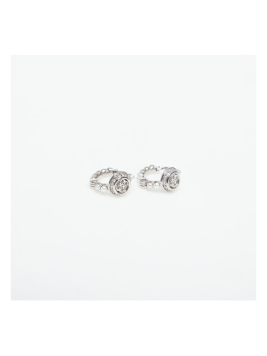 Обеци GUESS Tiny Pearly Rhodium Universal