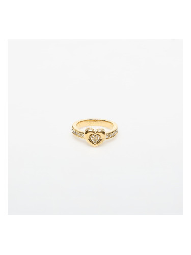 Пръстен GUESS L.O.V.E. Yellow Gold 52