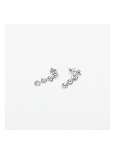 Обеци GUESS L.O.V.E. Rhodium Universal