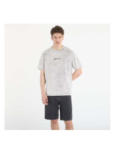 Тениска Karl Lagerfeld Jeans Relax Ss Washed Tee Micro Chip S