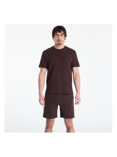 Тениска Hugo Boss Pyjama T-Shirt With Embroidered Logo Dark Brown S
