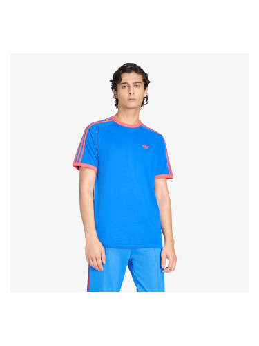 Тениска adidas 3-Stripes T-Shirt Blue XXL