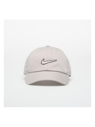 Шапка Nike Club Unstructured Swoosh Cap College Grey/ Black Universal
