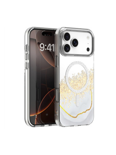 Кейс Epoxy Mag за iPhone 17 Pro Max (6.9) бял