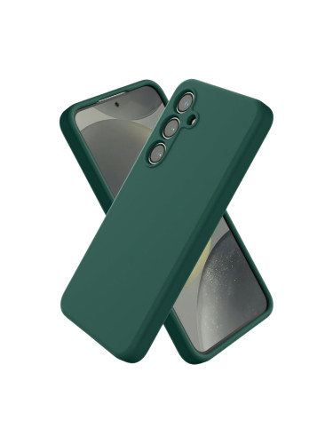 Силиконов кейс iPaky матиран, За Samsung Galaxy A57, Тъмнозелен