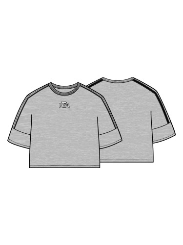 Дамска тениска с къс топ Lonsdale