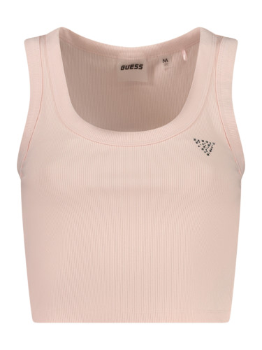 Дамски розов потник GUESS JEANS