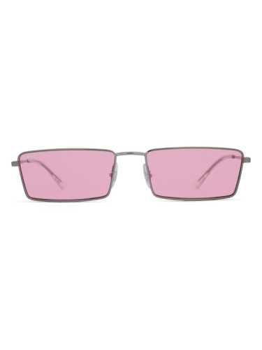 Ray-Ban Emy RB3741 004/84 - правоъгълна слънчеви очила, unisex, сиви