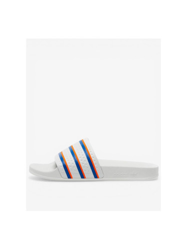 ADIDAS Adilette Slippers White/Blue/Red