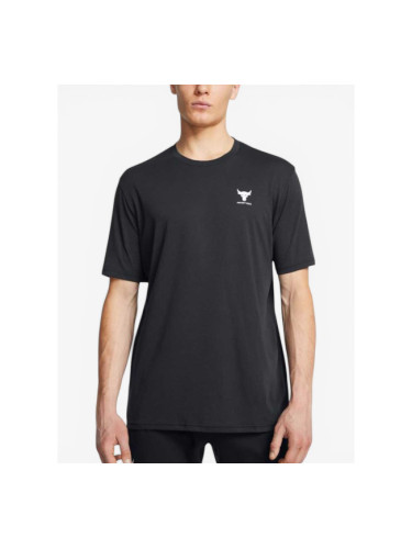 UNDER ARMOUR x Project Rock Branded Tee Black