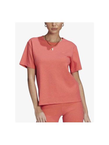 ADIDAS Originals Two-Colored Ribbed Tee Orange