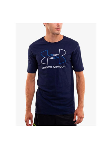 UNDER ARMOUR Gl Foundation Update Ss Tee Dark Blue