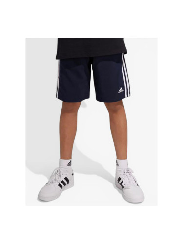 ADIDAS Essentials 3-Stripes Woven Shorts Navy