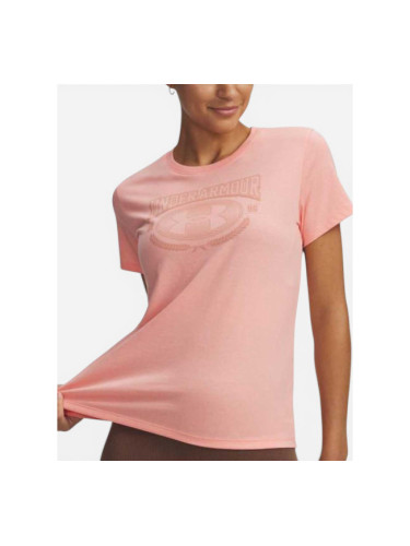 UNDER ARMOUR Varsity Ss Tee Pink