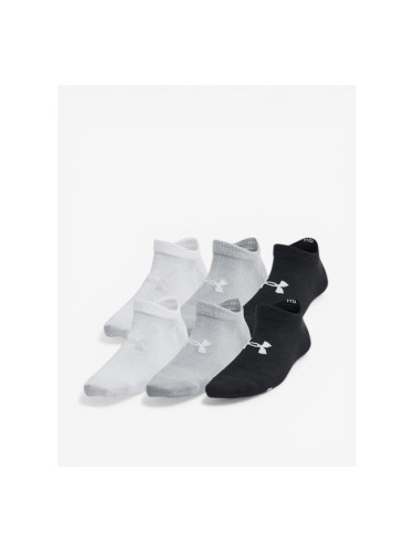 UNDER ARMOUR 6-Packs Essetial No Show Socks Multicolor Y
