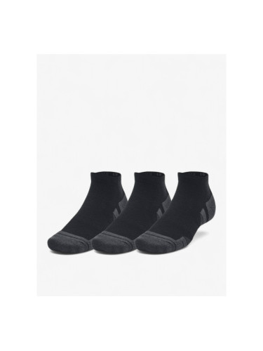 UNDER ARMOUR 3-Packs Performance Tech Low Socks Black