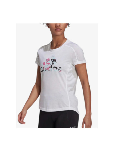 ADIDAS Fast Graphics Tee White