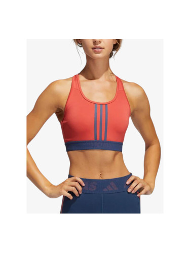 ADIDAS Don't Rest 3-Stripes Bra Red