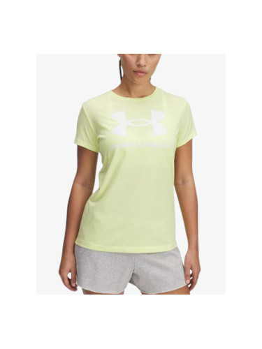 UNDER ARMOUR Sportstyle Logo Ss Tee Yellow