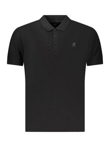 Черна мъжка тениска с къс ръкав