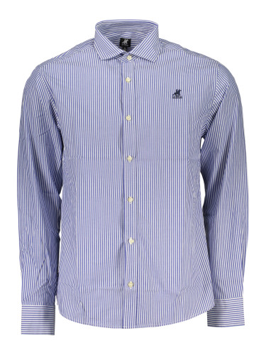 Мъжка риза с дълъг ръкав с шарки