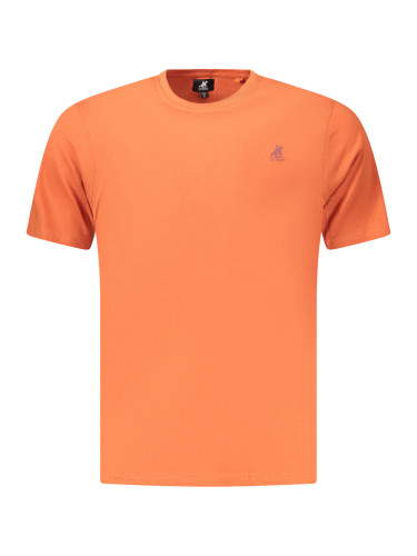 Мъжка тениска с къс ръкав, оранжева
