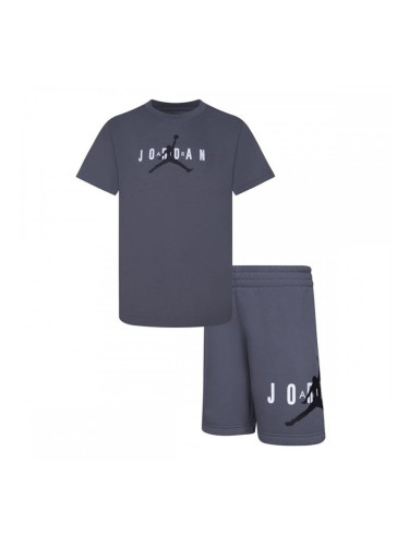 Спортен Комплект за Деца Nike Jordan Сив - 5-6 години
